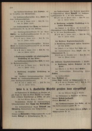 Verordnungsblatt für die Kaiserlich-Königliche Landwehr 19180126 Seite: 14