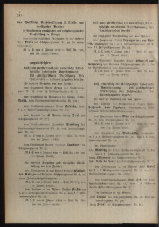 Verordnungsblatt für die Kaiserlich-Königliche Landwehr 19180126 Seite: 6