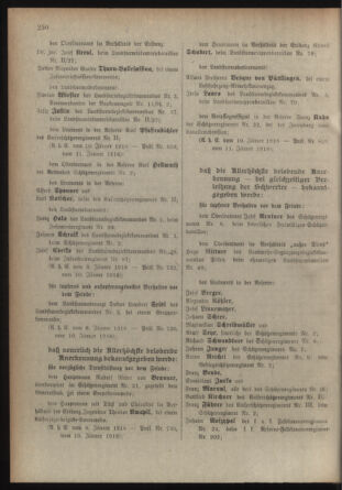 Verordnungsblatt für die Kaiserlich-Königliche Landwehr 19180126 Seite: 8