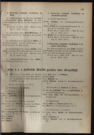 Verordnungsblatt für die Kaiserlich-Königliche Landwehr 19180213 Seite: 13