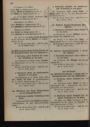 Verordnungsblatt für die Kaiserlich-Königliche Landwehr 19180216 Seite: 2