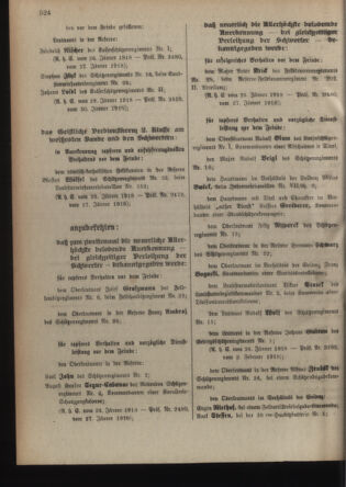 Verordnungsblatt für die Kaiserlich-Königliche Landwehr 19180216 Seite: 4