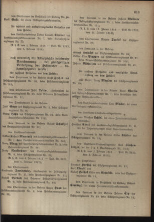 Verordnungsblatt für die Kaiserlich-Königliche Landwehr 19180223 Seite: 3