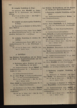 Verordnungsblatt für die Kaiserlich-Königliche Landwehr 19180223 Seite: 6