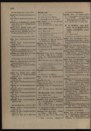 Verordnungsblatt für die Kaiserlich-Königliche Landwehr 19180323 Seite: 50