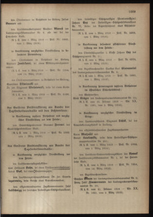 Verordnungsblatt für die Kaiserlich-Königliche Landwehr 19180323 Seite: 7