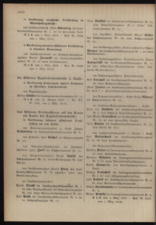 Verordnungsblatt für die Kaiserlich-Königliche Landwehr 19180323 Seite: 8