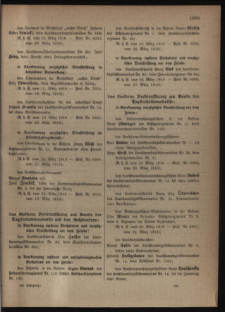 Verordnungsblatt für die Kaiserlich-Königliche Landwehr 19180406 Seite: 9