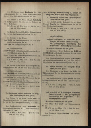 Verordnungsblatt für die Kaiserlich-Königliche Landwehr 19180410 Seite: 3