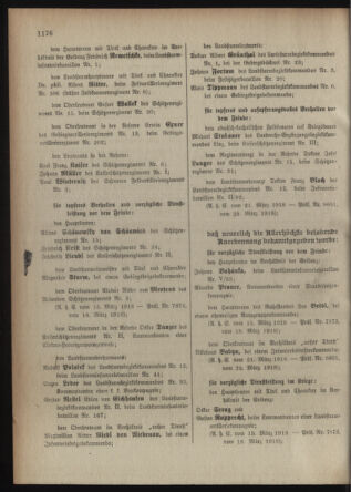 Verordnungsblatt für die Kaiserlich-Königliche Landwehr 19180410 Seite: 4