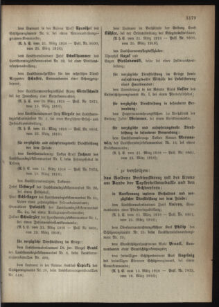 Verordnungsblatt für die Kaiserlich-Königliche Landwehr 19180410 Seite: 7