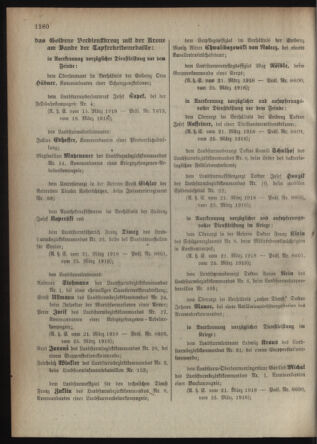 Verordnungsblatt für die Kaiserlich-Königliche Landwehr 19180410 Seite: 8