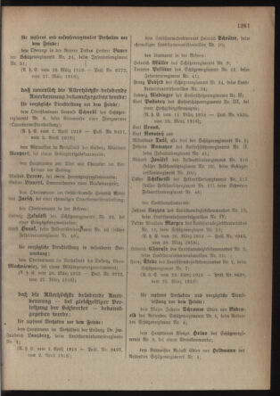 Verordnungsblatt für die Kaiserlich-Königliche Landwehr 19180417 Seite: 5