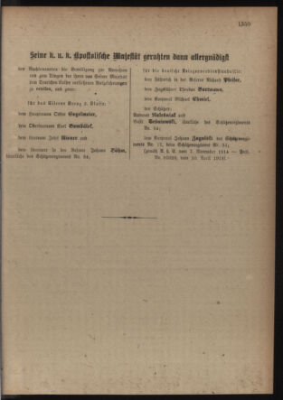 Verordnungsblatt für die Kaiserlich-Königliche Landwehr 19180420 Seite: 15