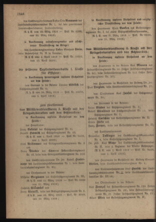 Verordnungsblatt für die Kaiserlich-Königliche Landwehr 19180420 Seite: 2