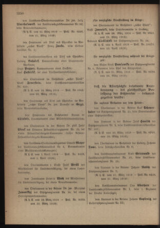 Verordnungsblatt für die Kaiserlich-Königliche Landwehr 19180420 Seite: 6