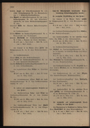 Verordnungsblatt für die Kaiserlich-Königliche Landwehr 19180420 Seite: 8