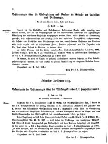 Verordnungsblatt für den Dienstbereich des K.K. Finanzministeriums für die im Reichsrate Vertretenen Königreiche und Länder 18640727 Seite: 2