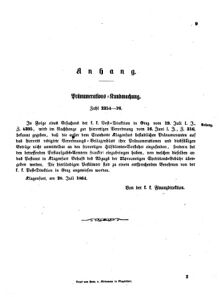 Verordnungsblatt für den Dienstbereich des K.K. Finanzministeriums für die im Reichsrate Vertretenen Königreiche und Länder 18640822 Seite: 5