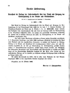 Verordnungsblatt für den Dienstbereich des K.K. Finanzministeriums für die im Reichsrate Vertretenen Königreiche und Länder 18641028 Seite: 2