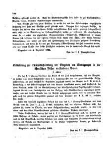 Verordnungsblatt für den Dienstbereich des K.K. Finanzministeriums für die im Reichsrate Vertretenen Königreiche und Länder 18651215 Seite: 2