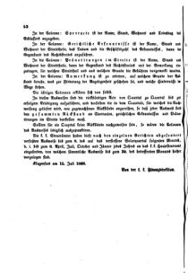 Verordnungsblatt für den Dienstbereich des K.K. Finanzministeriums für die im Reichsrate Vertretenen Königreiche und Länder 18680721 Seite: 2