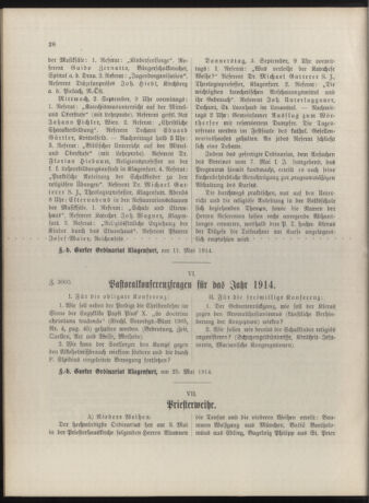 Kirchliches Verordnungsblatt für die Diözese Gurk 19140629 Seite: 6