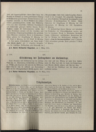 Kirchliches Verordnungsblatt für die Diözese Gurk 19150315 Seite: 7