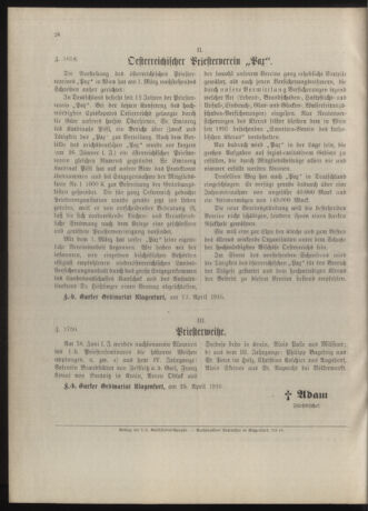 Kirchliches Verordnungsblatt für die Diözese Gurk 19160505 Seite: 4