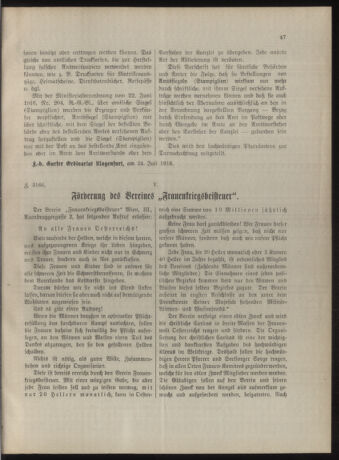 Kirchliches Verordnungsblatt für die Diözese Gurk 19160820 Seite: 3