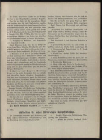 Kirchliches Verordnungsblatt für die Diözese Gurk 19170519 Seite: 3