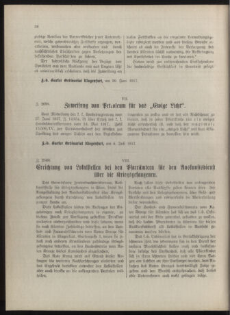 Kirchliches Verordnungsblatt für die Diözese Gurk 19170710 Seite: 4