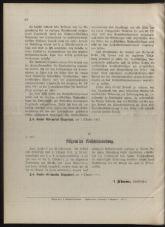 Kirchliches Verordnungsblatt für die Diözese Gurk 19171008 Seite: 12