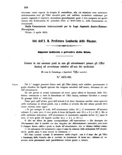 Verordnungsblatt für den Dienstbereich des K.K. Finanzministeriums für die im Reichsrate Vertretenen Königreiche und Länder 18550414 Seite: 2