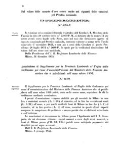 Verordnungsblatt für den Dienstbereich des K.K. Finanzministeriums für die im Reichsrate Vertretenen Königreiche und Länder 18560105 Seite: 18