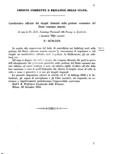 Verordnungsblatt für den Dienstbereich des K.K. Finanzministeriums für die im Reichsrate Vertretenen Königreiche und Länder 18560105 Seite: 19