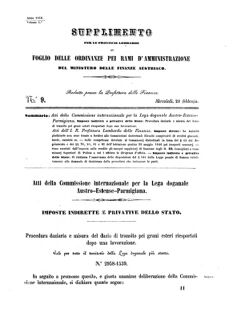 Verordnungsblatt für den Dienstbereich des K.K. Finanzministeriums für die im Reichsrate Vertretenen Königreiche und Länder 18560220 Seite: 1