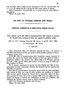 Verordnungsblatt für den Dienstbereich des K.K. Finanzministeriums für die im Reichsrate Vertretenen Königreiche und Länder 18560331 Seite: 7