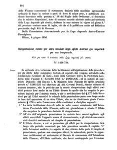 Verordnungsblatt für den Dienstbereich des K.K. Finanzministeriums für die im Reichsrate Vertretenen Königreiche und Länder 18560609 Seite: 10