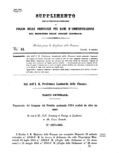 Verordnungsblatt für den Dienstbereich des K.K. Finanzministeriums für die im Reichsrate Vertretenen Königreiche und Länder 18561006 Seite: 1