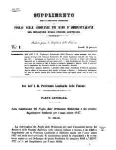 Verordnungsblatt für den Dienstbereich des K.K. Finanzministeriums für die im Reichsrate Vertretenen Königreiche und Länder 18570112 Seite: 7