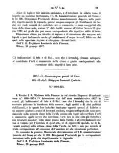 Verordnungsblatt für den Dienstbereich des K.K. Finanzministeriums für die im Reichsrate Vertretenen Königreiche und Länder 18570204 Seite: 9