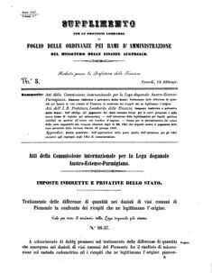 Verordnungsblatt für den Dienstbereich des K.K. Finanzministeriums für die im Reichsrate Vertretenen Königreiche und Länder 18570213 Seite: 9