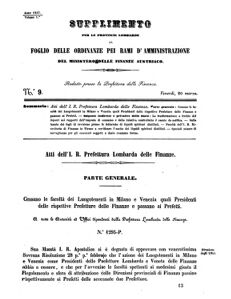 Verordnungsblatt für den Dienstbereich des K.K. Finanzministeriums für die im Reichsrate Vertretenen Königreiche und Länder 18570320 Seite: 7