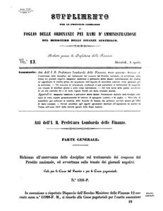 Verordnungsblatt für den Dienstbereich des K.K. Finanzministeriums für die im Reichsrate Vertretenen Königreiche und Länder 18570408 Seite: 7