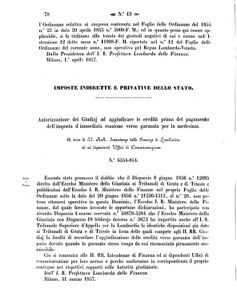 Verordnungsblatt für den Dienstbereich des K.K. Finanzministeriums für die im Reichsrate Vertretenen Königreiche und Länder 18570408 Seite: 8