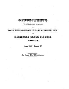 Verordnungsblatt für den Dienstbereich des K.K. Finanzministeriums für die im Reichsrate Vertretenen Königreiche und Länder 18570630 Seite: 57