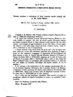 Verordnungsblatt für den Dienstbereich des K.K. Finanzministeriums für die im Reichsrate Vertretenen Königreiche und Länder 18570714 Seite: 4