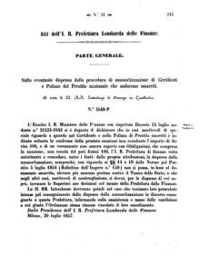 Verordnungsblatt für den Dienstbereich des K.K. Finanzministeriums für die im Reichsrate Vertretenen Königreiche und Länder 18570804 Seite: 11