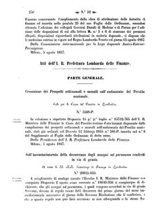 Verordnungsblatt für den Dienstbereich des K.K. Finanzministeriums für die im Reichsrate Vertretenen Königreiche und Länder 18570815 Seite: 8